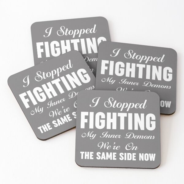 Item preview, I Stopped Fighting My Inner Demons Were On The Same Side Now designed and sold by Moeez Javed.