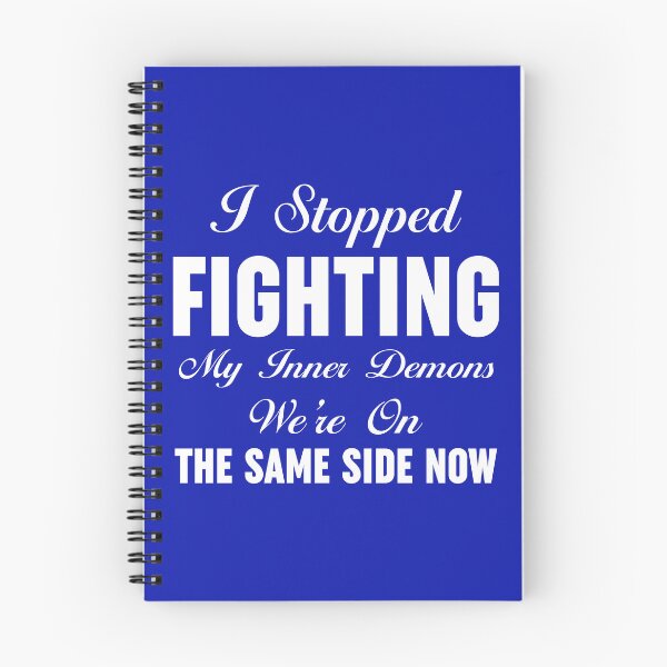 Item preview, I Stopped Fighting My Inner Demons Were On The Same Side Now designed and sold by Moeez Javed.