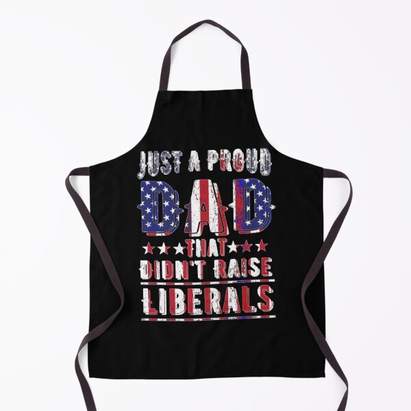 Item preview, Just A Proud Dad That Didn't Raise Liberals American Flag designed and sold by theresamorelli.