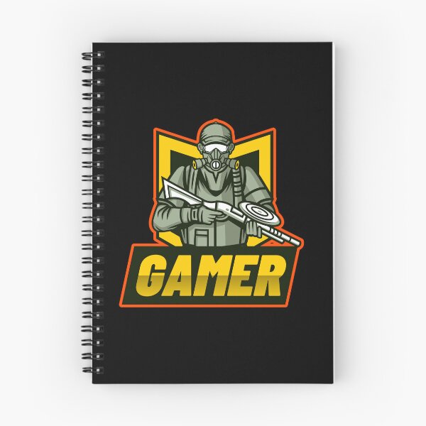 Item preview, Gamer with Gunman wearing Respirator designed and sold by PRIVARSHU.