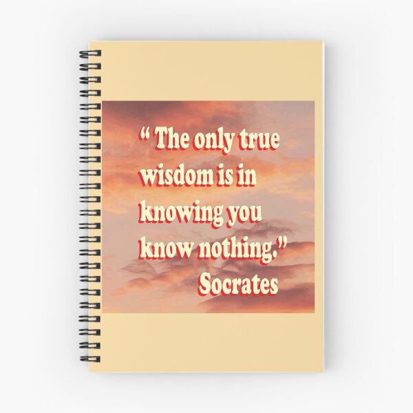 Item preview, Socrates quote designed and sold by oko-designs.