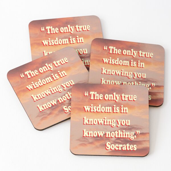 Item preview, Socrates quote designed and sold by oko-designs.