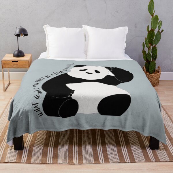 Artikelvorschau, Was wärst du lieber ein Löwe oder ein Panda? entworfen und verkauft von LeahCampbel.