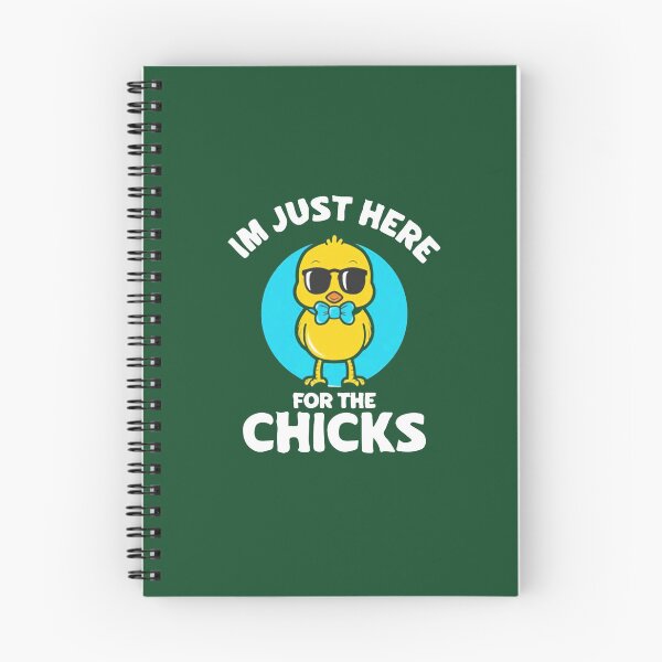 Item preview, I Am Just Here For The Chicks designed and sold by baby-boxing.
