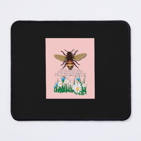 Item preview, Bees are insects with wings Graphic T-Shirt designed and sold by PierreKuhn.