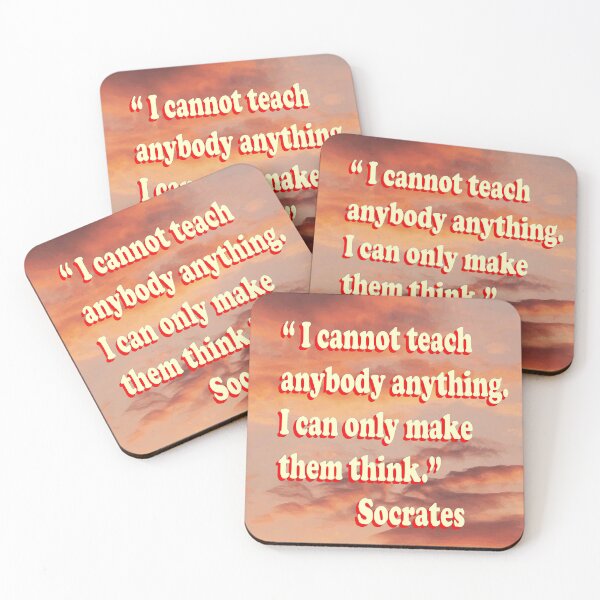 Item preview, Socrates quote designed and sold by oko-designs.