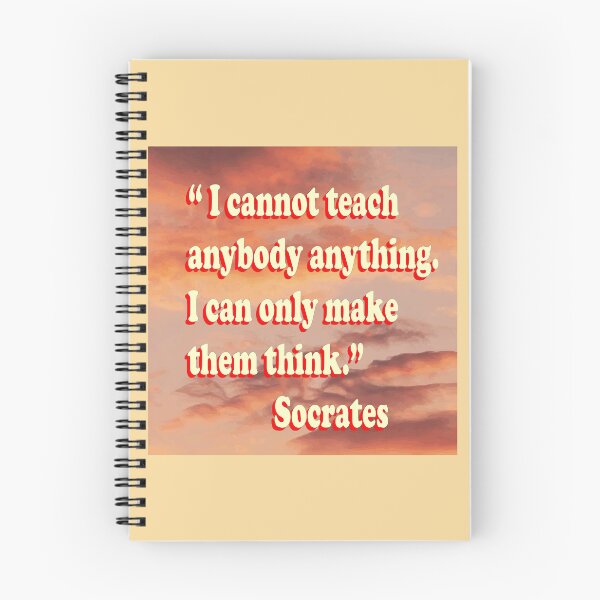 Item preview, Socrates quote designed and sold by oko-designs.
