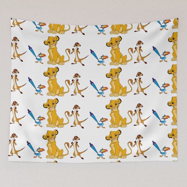 Item preview, Simba Zazu and Timon - Cartoon designed and sold by RMelissart.
