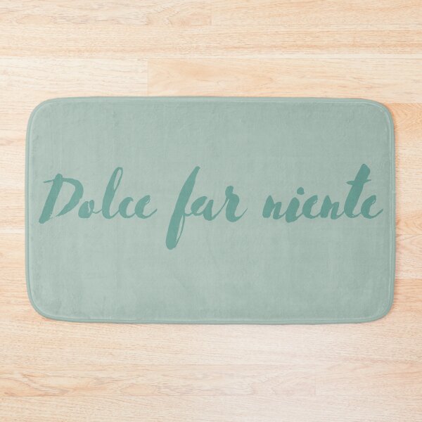 Item preview, Dolce far niente philosophy design designed and sold by Thegentleshop.