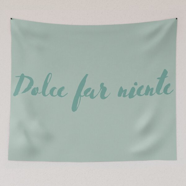 Item preview, Dolce far niente philosophy design designed and sold by Thegentleshop.