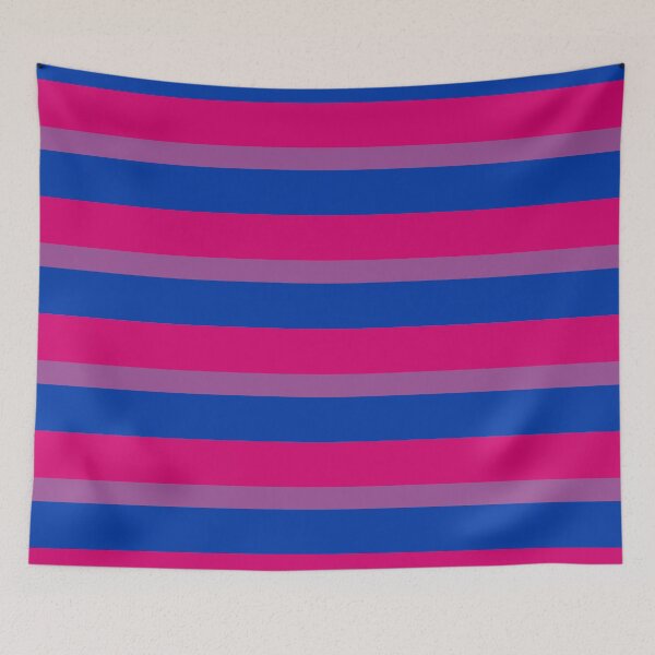 Item preview, Bi Flag Background. Bisexual Pride designed and sold by Subtle Pride Shop.