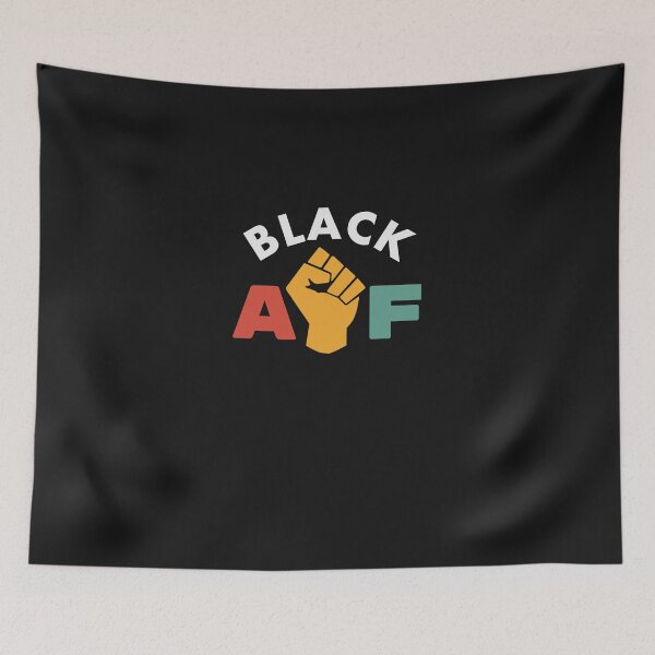 Item preview, Black AF Essential T-Shirt designed and sold by PierreKuhn.