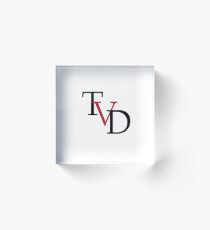 The vampire diaries shirt. Acrylic Block