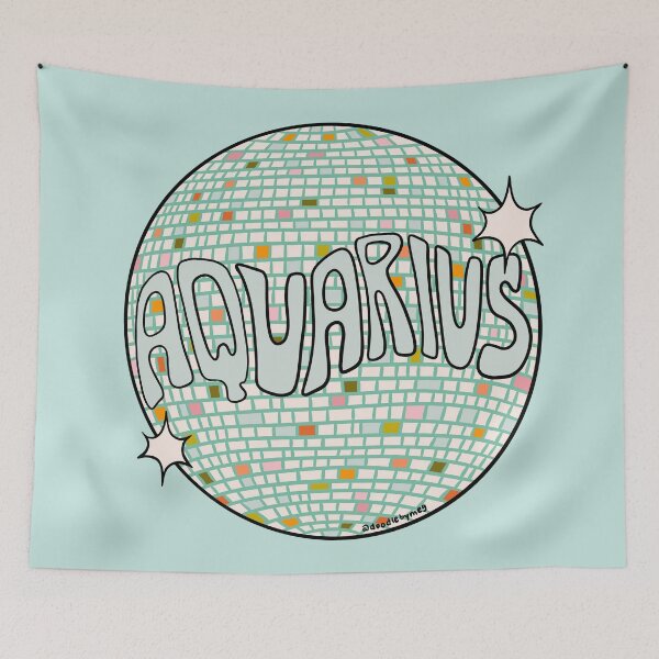 Item preview, Aquarius Disco Ball designed and sold by doodlebymeg.