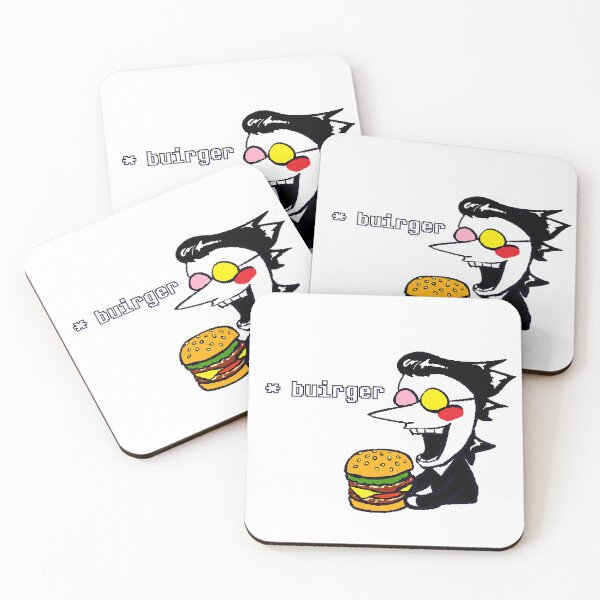 Item preview, spamton eating buirger designed and sold by dishbug.