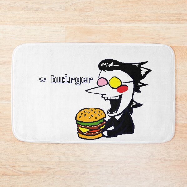 Item preview, spamton eating buirger designed and sold by dishbug.