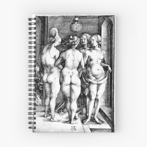 Item preview, Four Witches The Four Naked Women The Four Sorceresses Occult Pagan 1497 Albrecht Dürer designed and sold by Reign Of Darkness.