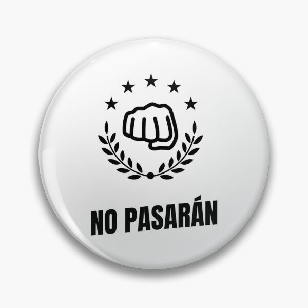 Item preview, No pasaran , support movement   designed and sold by PraxiStudio.