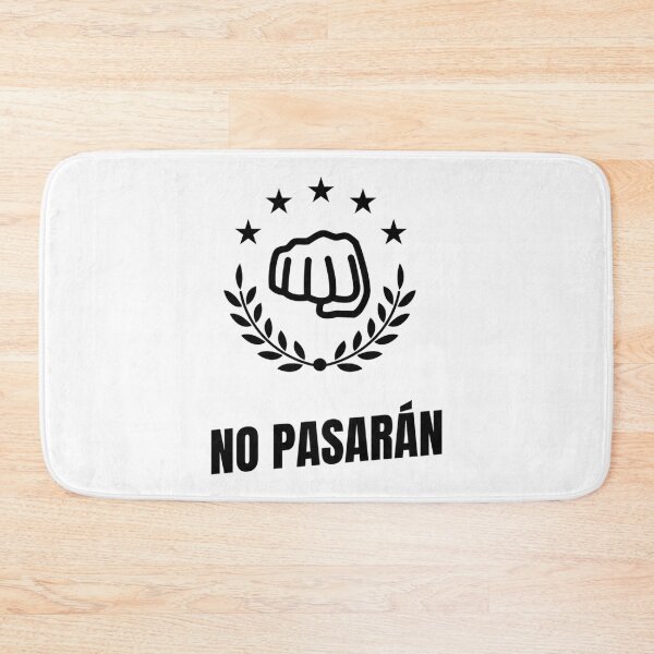 Item preview, No pasaran , support movement   designed and sold by PraxiStudio.