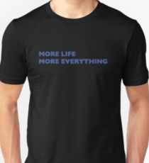 Camiseta ajustada Más vida más todo