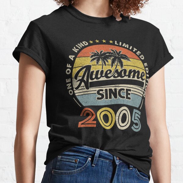 17th-birthday-gifts-vintage-2005-limited-edition-17-year-old-t-shirt