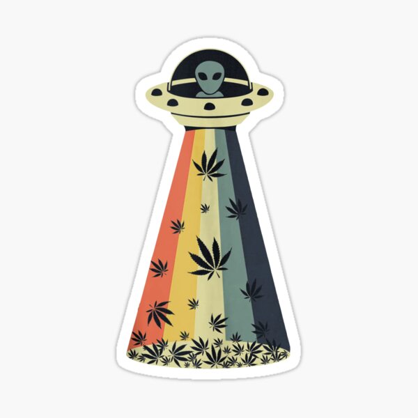 Item preview, Vintage Alien UFO Abduction  420 Day designed and sold by themarlbored eye.