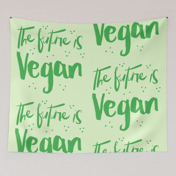 Item preview, The future is VEGAN designed and sold by jazzydevil.