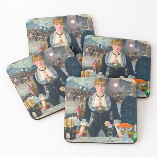 Item preview, HD Édouard Manet - A Bar at the Folies-Bergère designed and sold by Go Logo Designs.