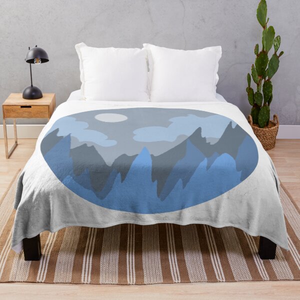 Item preview, Frost Mountains Sticker designed and sold by horsegirl02.