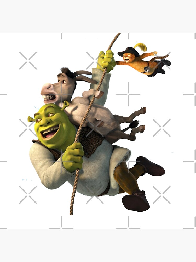 Shrek T-Pose | Art Board Print