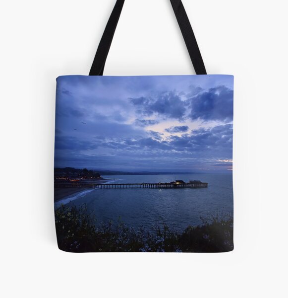 Capitola Sunrise All Over Print Tote Bag