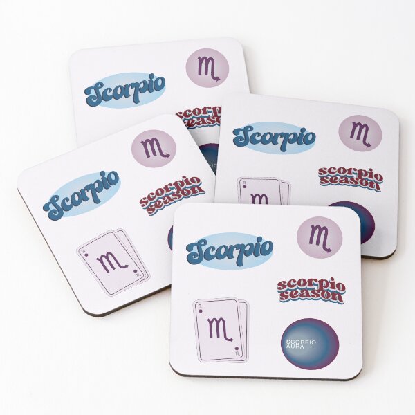 Item preview, Scorpio Astrology Sign Sticker Pack designed and sold by danielalorenzo.