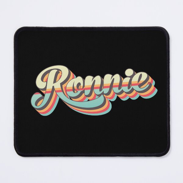 Item preview, Ronnie name - cool 70s retro font surf style design designed and sold by NameTheory.