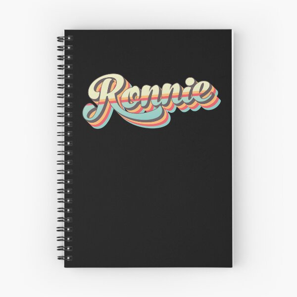 Item preview, Ronnie name - cool 70s retro font surf style design designed and sold by NameTheory.