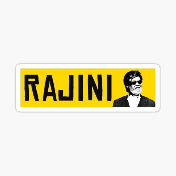 "Rajinikanth Tamil " Sticker by Redbubble