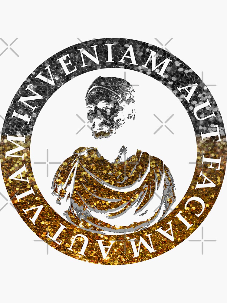 "Aut viam inveniam aut faciam I will either find a way or make one. Hannibal Barca digital art