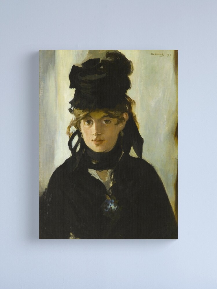 Discover Édouard Manet HD - Berthe Morisot 1872 Canvas