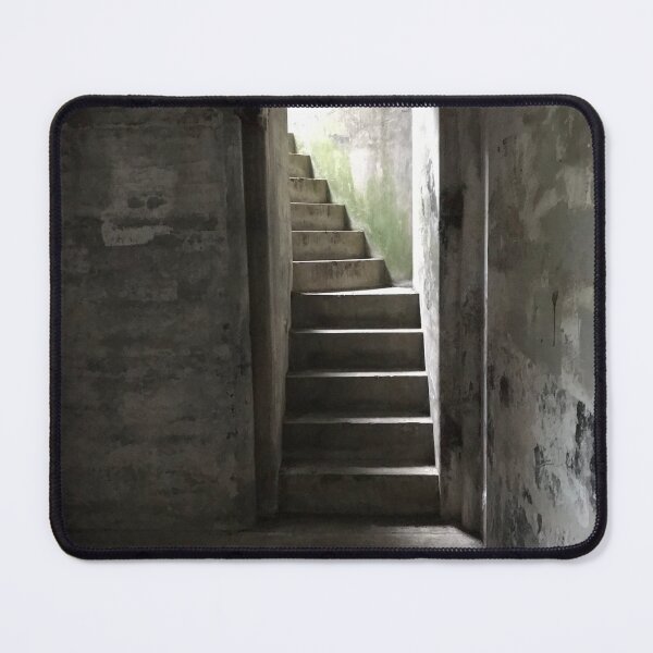 Item preview, Fort Worden Staircase in the Shadows designed and sold by lisakayfotos.