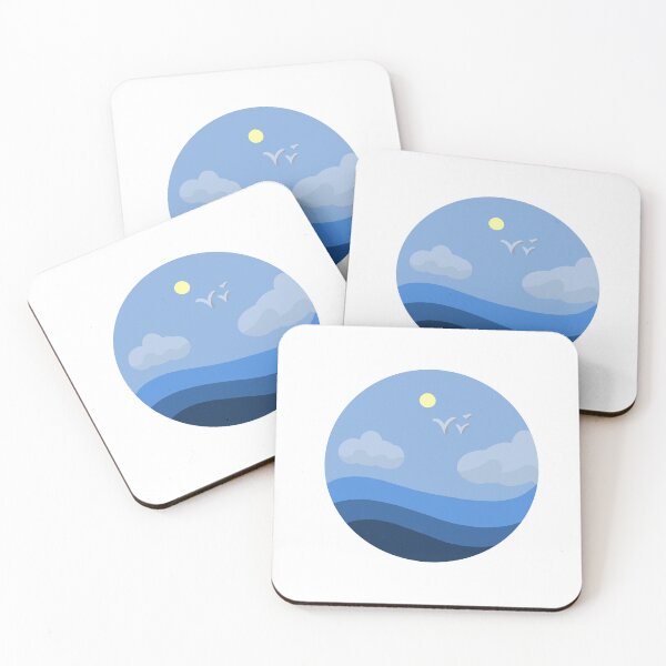 Item preview, Seaside Sticker  designed and sold by horsegirl02.