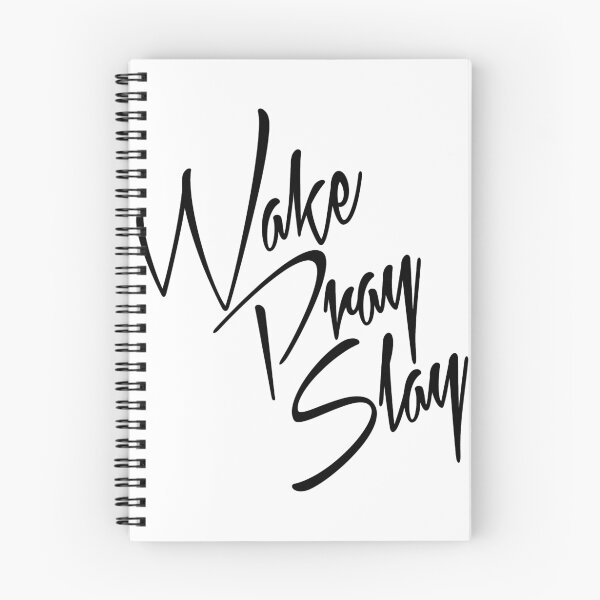 Item preview, Wake Pray Slay Black designed and sold by almosthillwood.