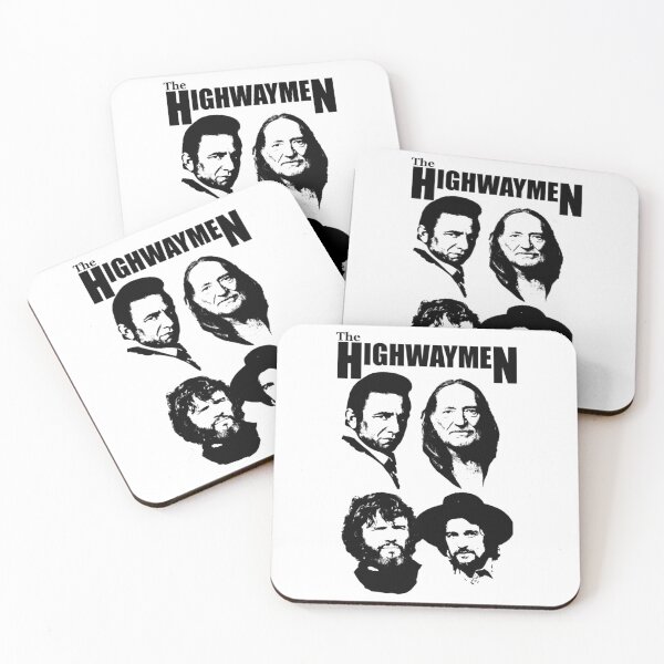 Item preview, Outlaw Country Super Group - The Black Stencil-2   designed and sold by ODENstudios1.