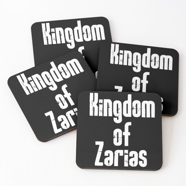 Item preview, Kingdom of Zarias Logo- White on Black designed and sold by Greenwood2112.