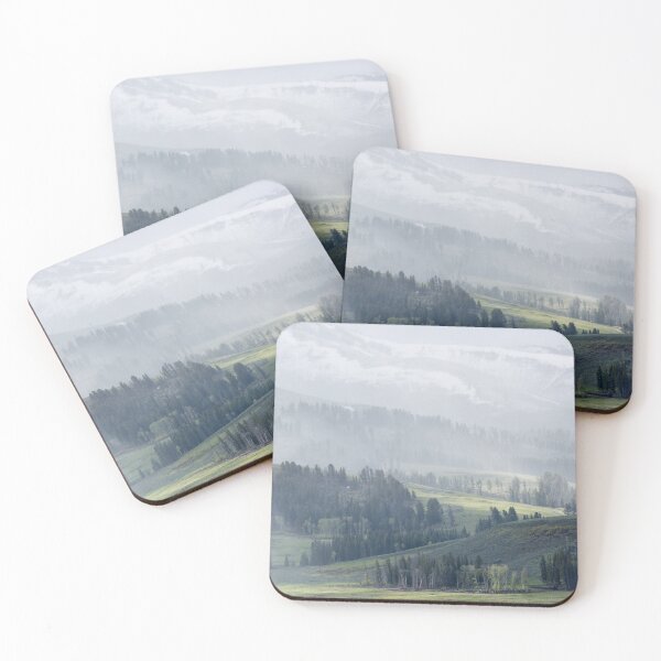 Item preview, Foggy forest background designed and sold by Body-and-nature.