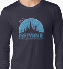 Visit (blue) Long Sleeve T-Shirt