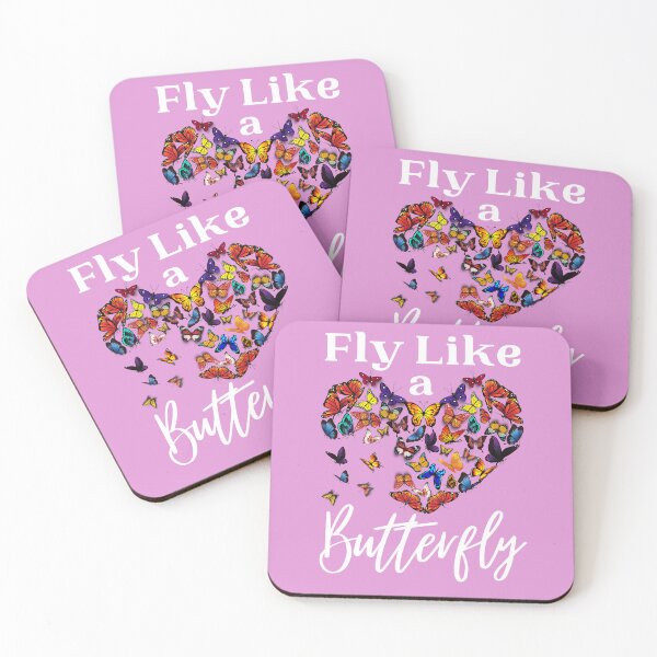 Item preview, Pink Fly like a butterfly designed and sold by Click-Like.