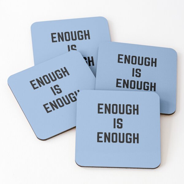 Item preview, Enough is enough slim fit t-shirt Classic T-Shirt designed and sold by PetraHoffmann.