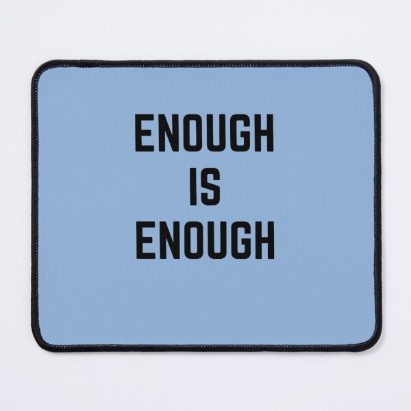 Item preview, Enough is enough slim fit t-shirt Classic T-Shirt designed and sold by PetraHoffmann.