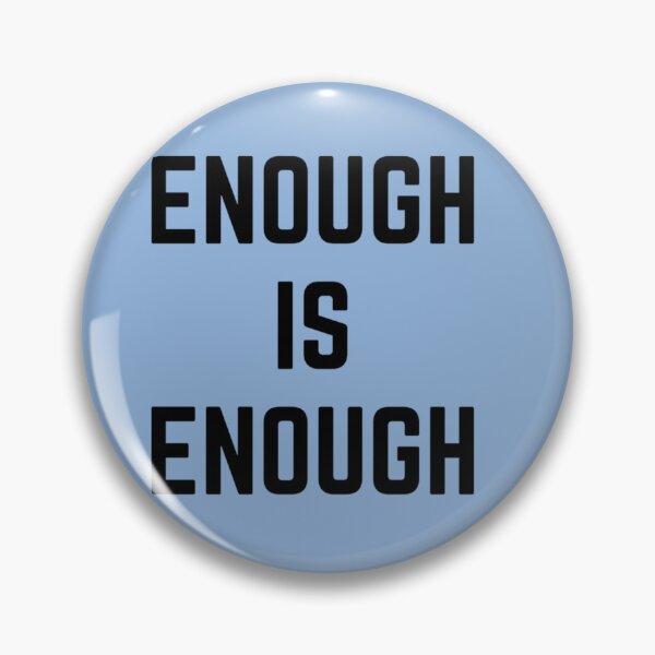 Item preview, Enough is enough slim fit t-shirt Classic T-Shirt designed and sold by PetraHoffmann.