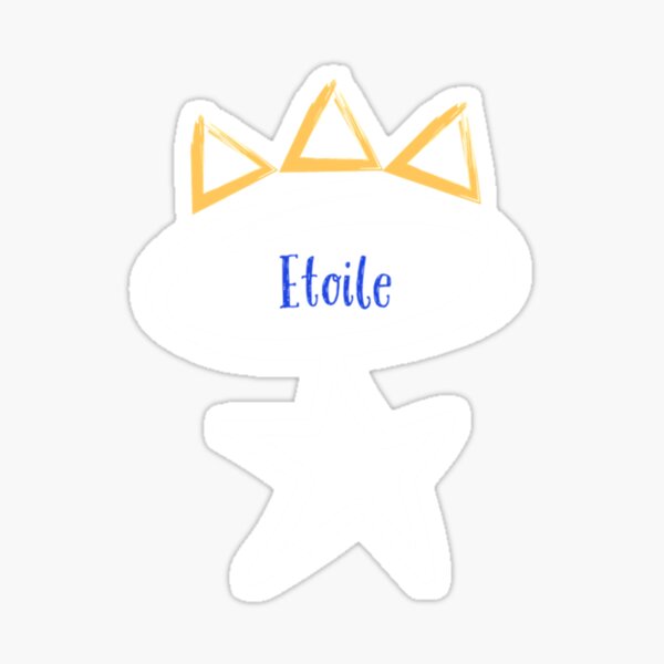 Etoile Stickers For Sale Redbubble