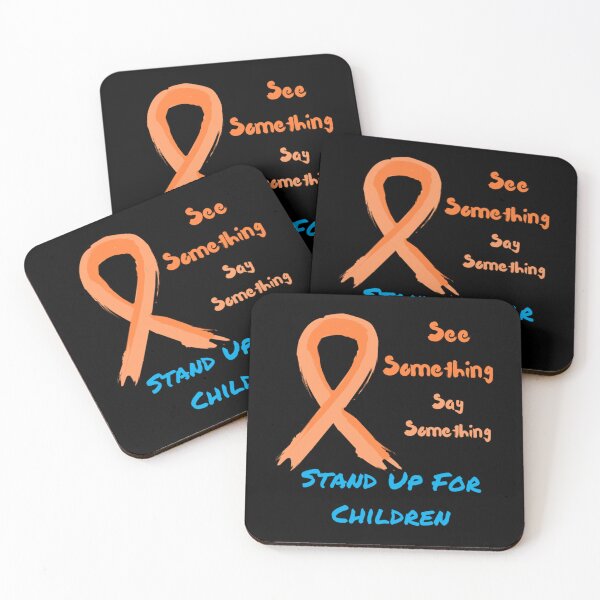 Item preview, See Something Say Something Child Abuse Awareness Ribbon   designed and sold by Ssirsohso.